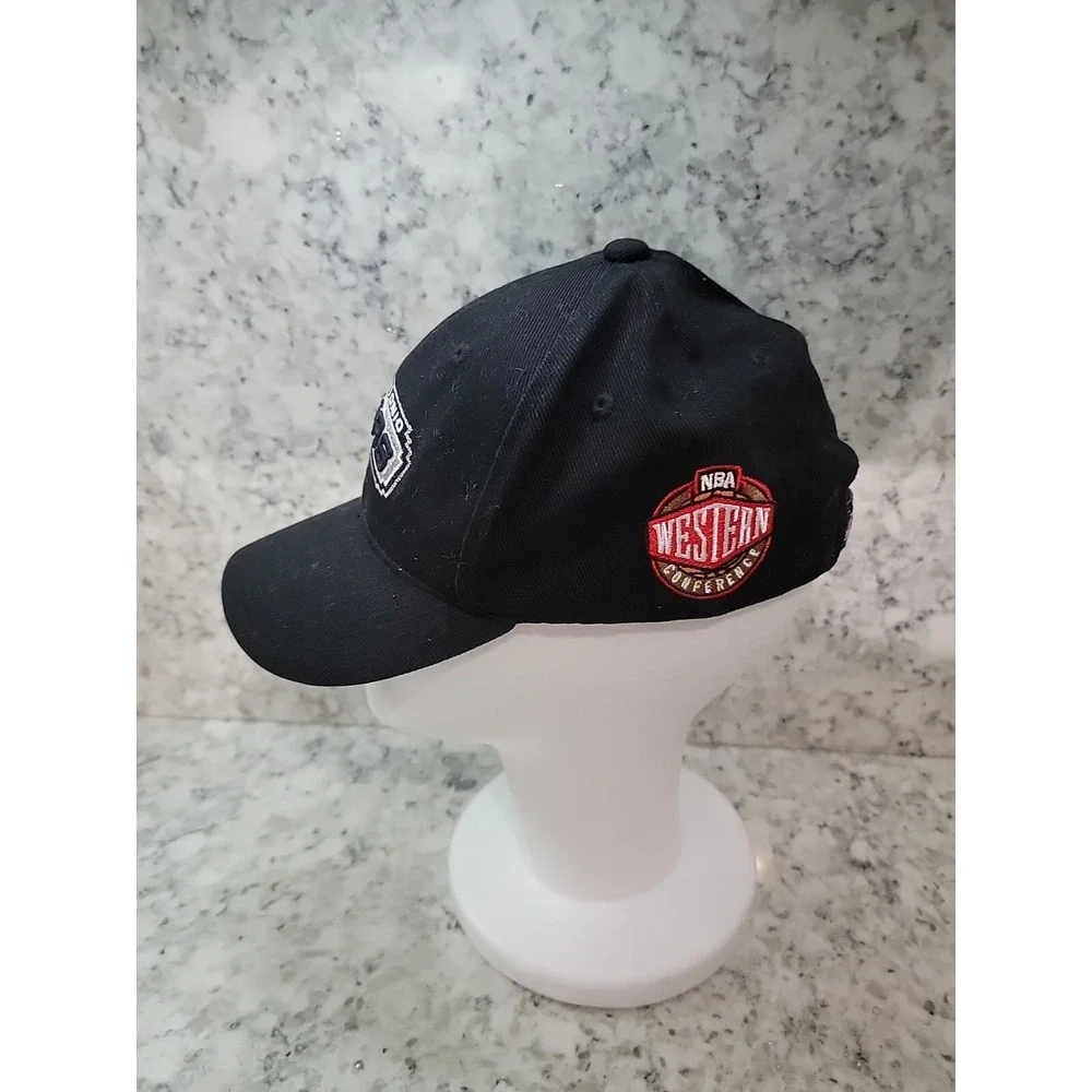 San Antonio Spurs Kids Black NBA Western Conference Adjustable‎ Baseball Hat